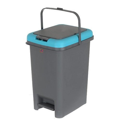 Apex Plastic Pedal Bin with Bucket 10 ltr