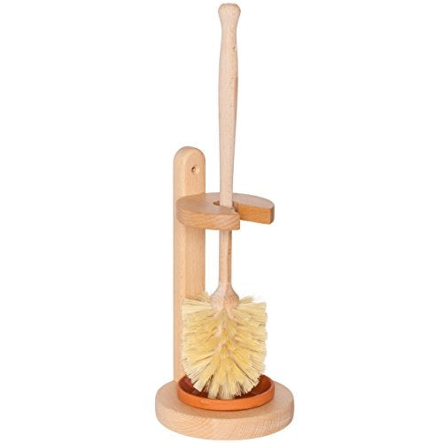 Toilet Brush With Stand (Eco)